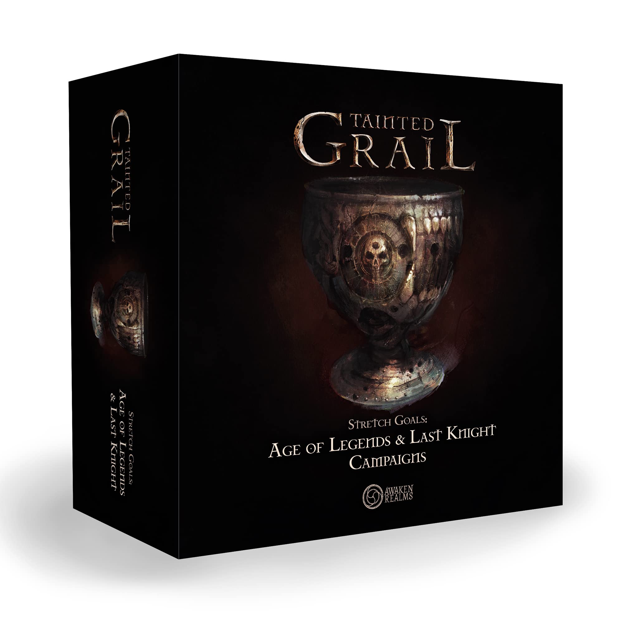 Awaken Realms | Tainted Grail: Stretch Goals - Age of Legends & Last Knight | Survival Miniature Game Expansion | Ages 14+ | 1-5 Players | 120-180 Minutes Playing Time