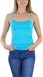 ToBeInStyle Women's Fitted Spaghetti Strap Camisole