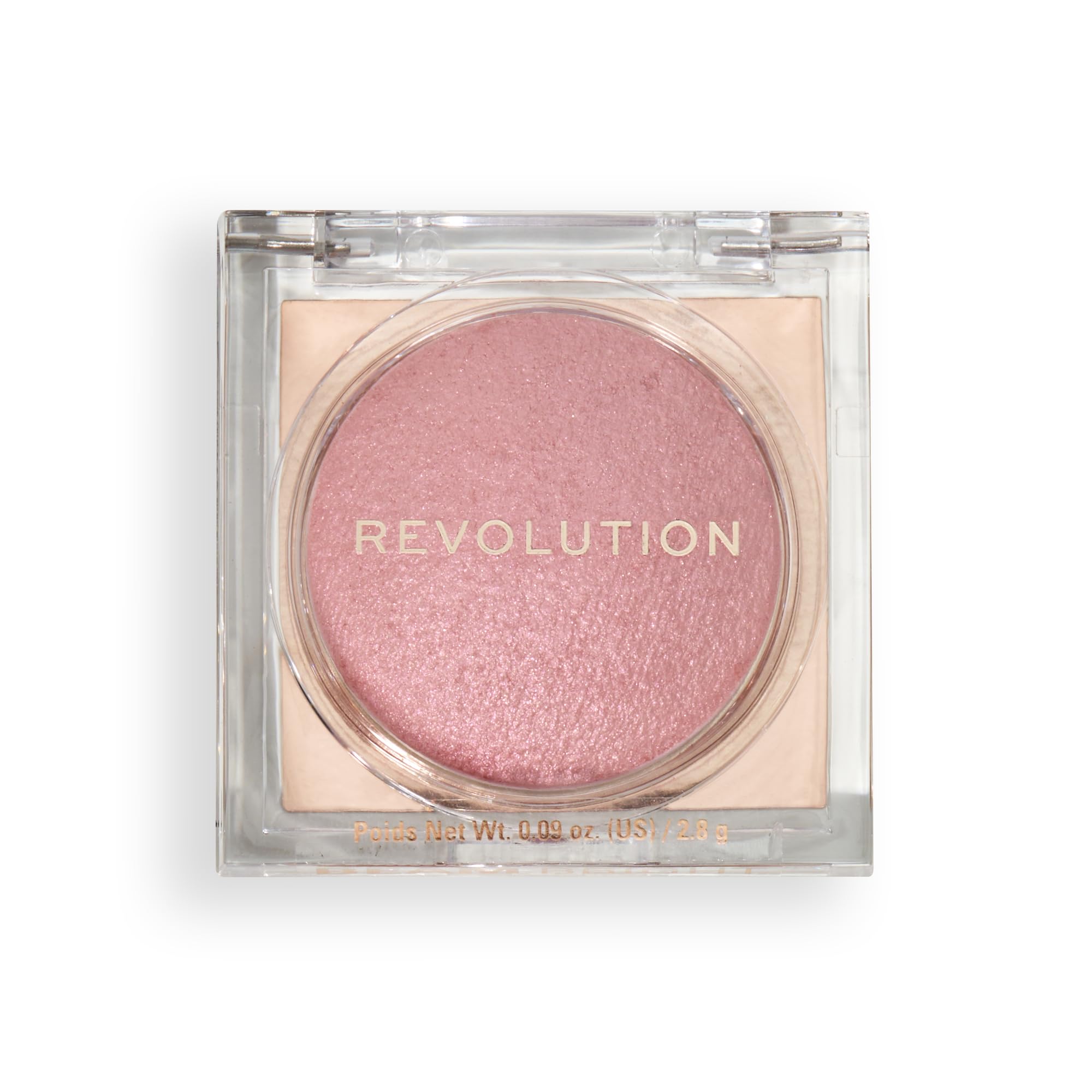Photo 1 of Revolution, Beam Bright Blush, Blendable & Buildable Face Powder Blush, Luminous Finish for Radiant Cheeks, Vegan & Cruelty-Free, Pink Party, 0.09 Oz
