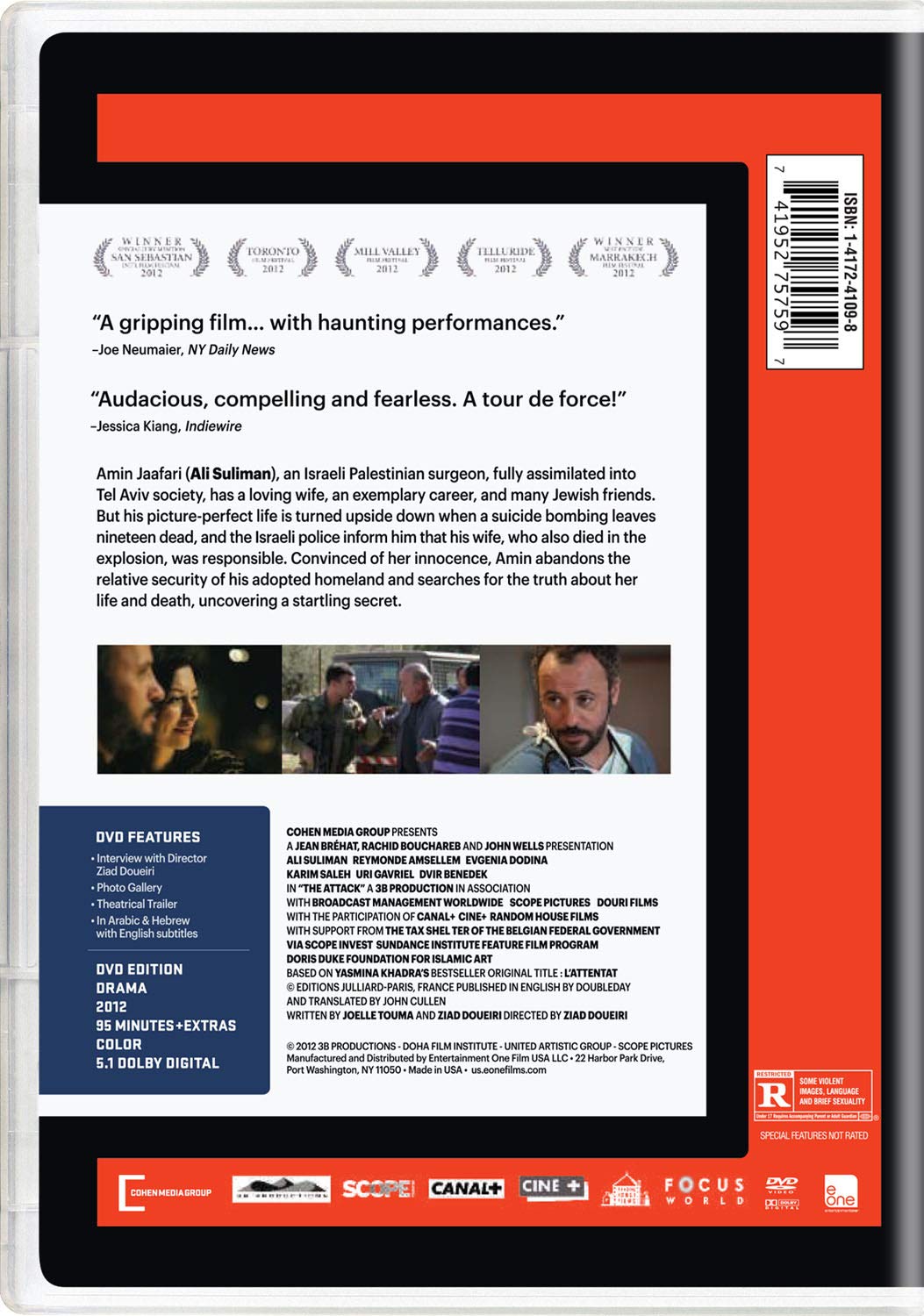Amazon Com The Attack Ali Suliman Evgenia Dodena Ziad Doueiri Movies Tv