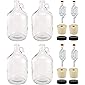 North Mountain Supply - B084KXX553 1 Gallon Glass Fermenting Jug with Handle, 6.5 Rubber Stopper, Twin Bubble Airlock…