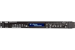 DENON PROFESSIONAL Denon DN-500CB Professional CD/Media Player with Bluetooth/USB/Aux Inputs and RS-232C, Bluetooth 3.0 Pairing to (8) Devices, Slot-loading CD Transport, USB Host Port for File Playback