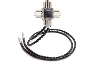 WENTUR Stone Bolo Ties for Men Western - Vintage Cowboy Bolo Tie for Women Western Costume Accessories