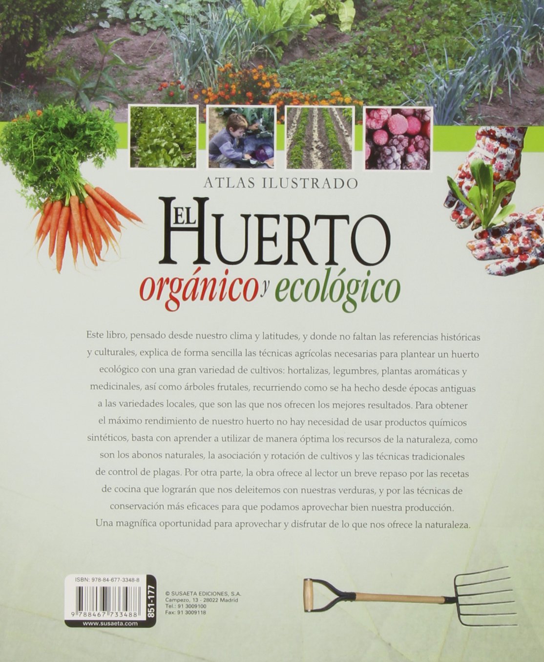 El Huerto orgánico y ecológico (Atlas Ilustrado): Amazon.es ...