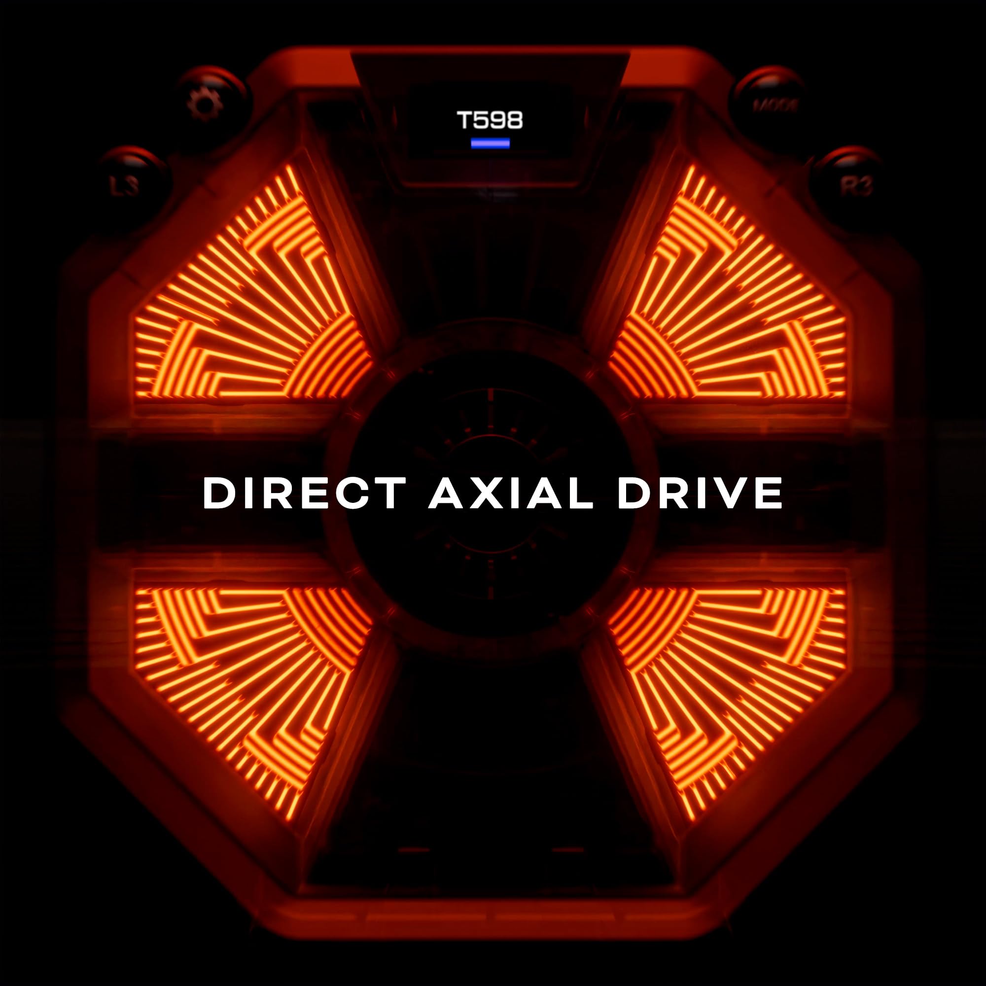 Thrustmaster T598 Direct Axial Drive Rennlenkrad – Offiziell für PS5 & PS4 lizenziert – Next-Gen Force Feedback Wheel für PC, Inklusive Raceline Pedals LTE, Magnetische Schaltwippen & Sport-Lenkkranz 10