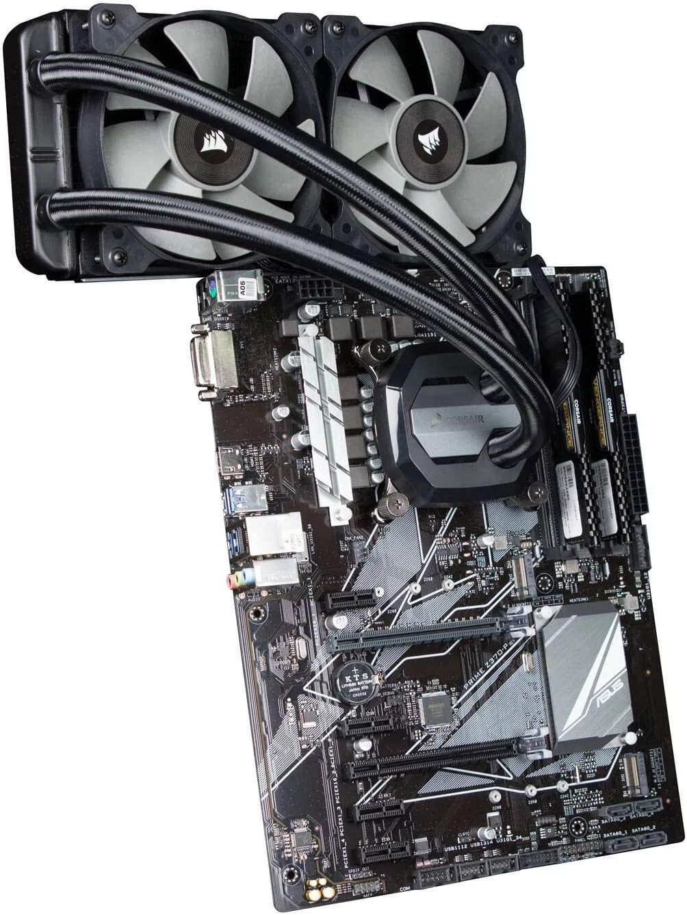 3xs Z390 Overclocked Bundle Intel Core I7 9700k Coffee Lake Asus Prime Z390 P 16gb Ddr4 Corsair Hydro H100x Amazon Co Uk Computers Accessories