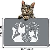 LeashPotato Cat & Dog Feeding Mat - Waterproof Non-Slip Silicone 30x47.5cm view 8