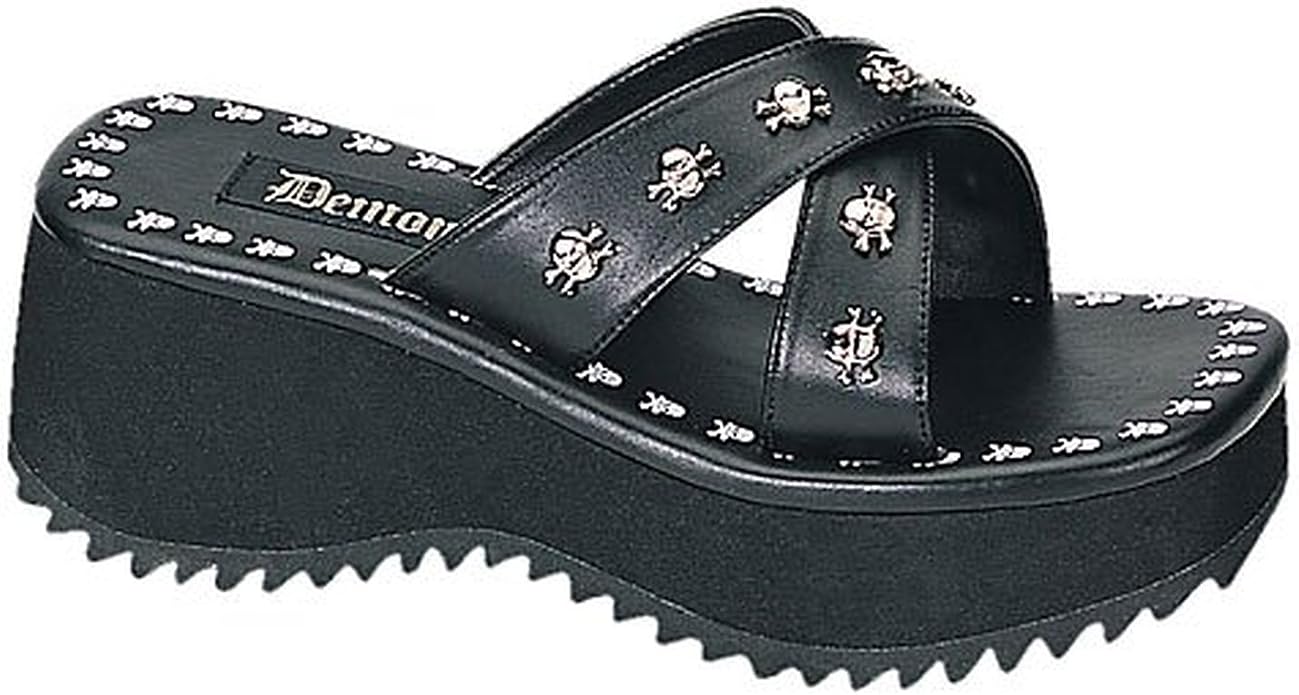 demonia flip flops