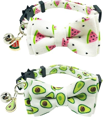 watermelon cat collar