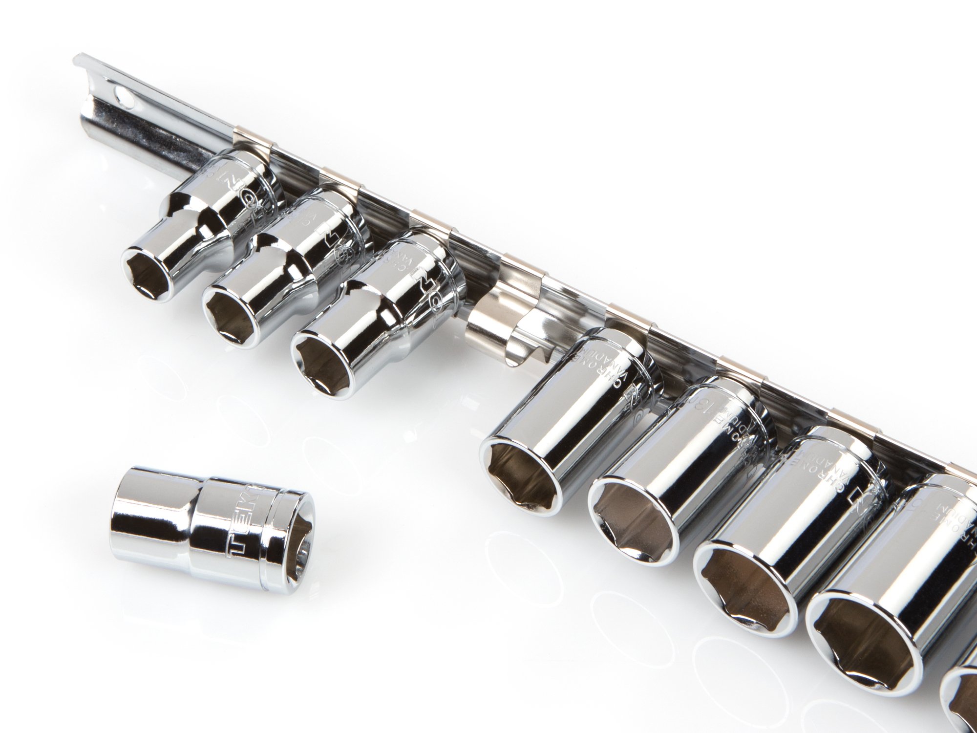 TEKTON 1885 1/4Inch, 3/8Inch, 1/2Inch Drive Socket Holder Set, 3