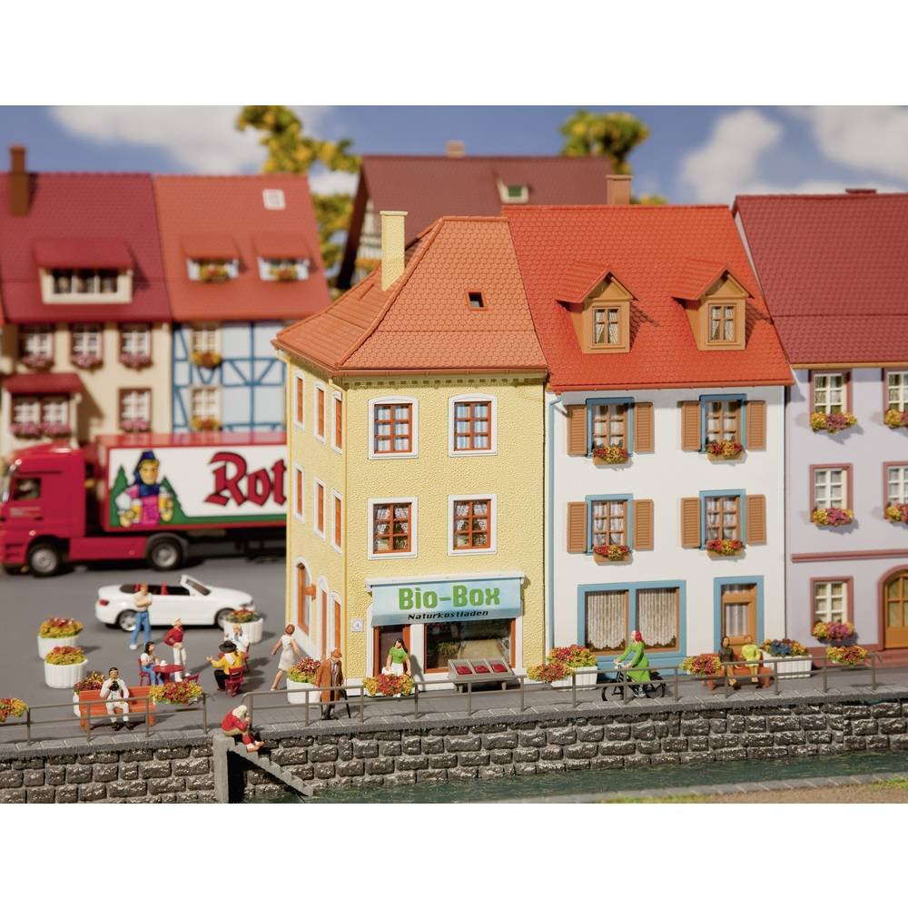 Faller 130496 H0 2 Small city housesMALLCITY HOUSES