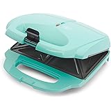 GreenLife CC003726-002 Sandwich Pro Healthy Ceramic Nonstick, Maker, Turquoise