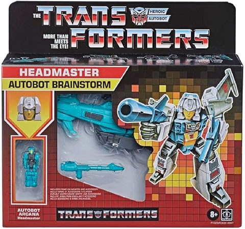 Amazon トランスフォーマー ウォルマート限定 レトロ ヘッドマスターズ デラックス クラス ブレインストーム Transformers 21 Walmart Exclusive Retro Headmasters Deluxe Class Brainstorm G1 レジェンズ タイタンズ リターン 並行輸入品 ロボット 子ども