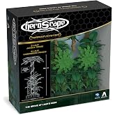 Renegade Game Studios Heroscape Terrain: The Grove at Laur's Edge Expansion | Miniature Jungle Set with 3 Trees and 6 Underbrush Hex-Tiles, Compatible with All Heroscape Master Sets, Fully Painted