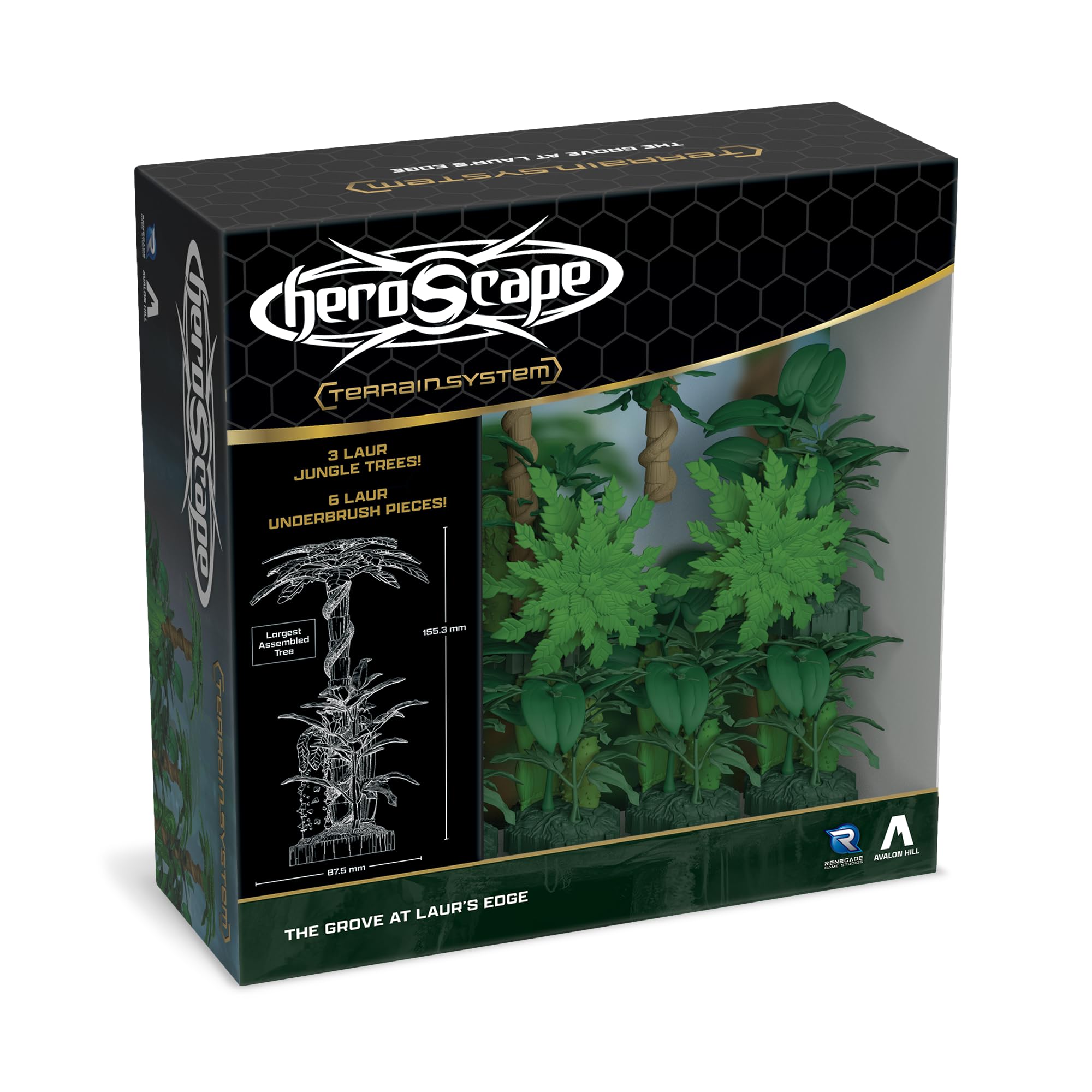 Renegade Game Studios | Heroscape: The Grove at Laur’s Edge Terrain Expansion | Game Accessory | Ages 14+