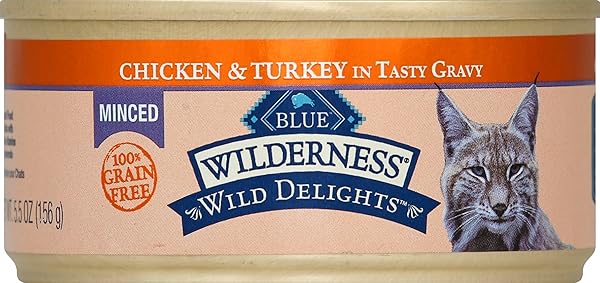 BLUE BUFFALO, WILDERNESS WILD DELIGHTS CHICKEN & TURKEY...