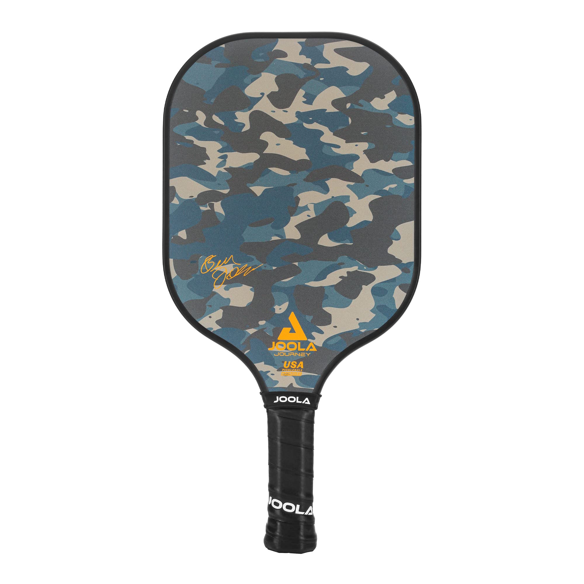 JOOLA Journey Pickleball Paddle – Fiberglass Graphite Surface for More Power – Lightweight Pickleball Paddle w/Increased Control - Multiple Colors & Designs - USAPA Approved - Camo 10mm Image
