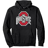 Ohio State Buckeyes Icon Logo Black Officially Licensed Pullover Hoodie
