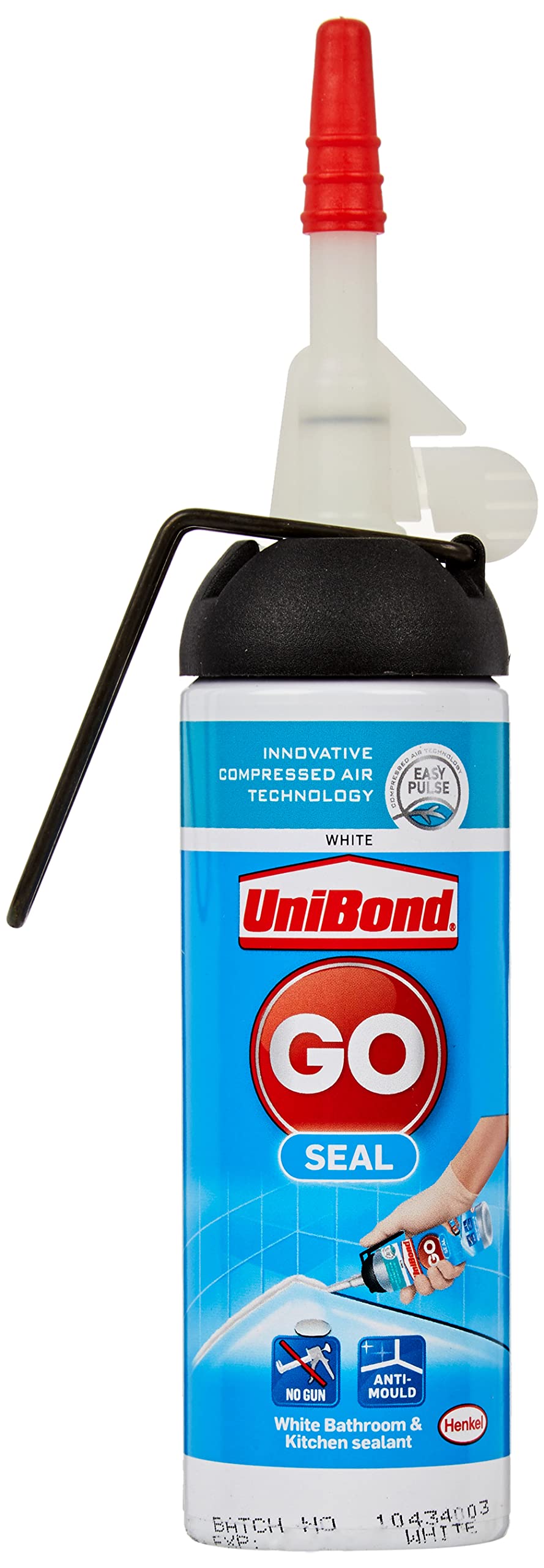 UniBond Go Seal Kiwi - 100 ml, White (100 ml, White)