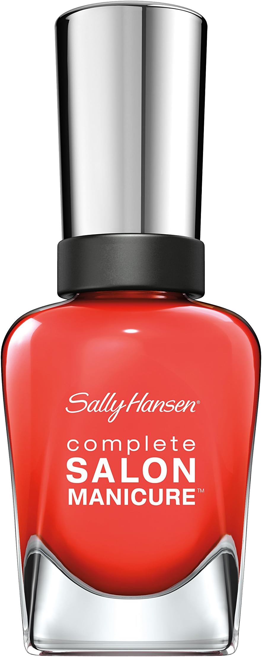 Sally Hansen Complete Salon Manicure™ - Kook A Mango, A Vibrant Orange-Red Nail Polish, 0.5 fl oz - 14.7 ml