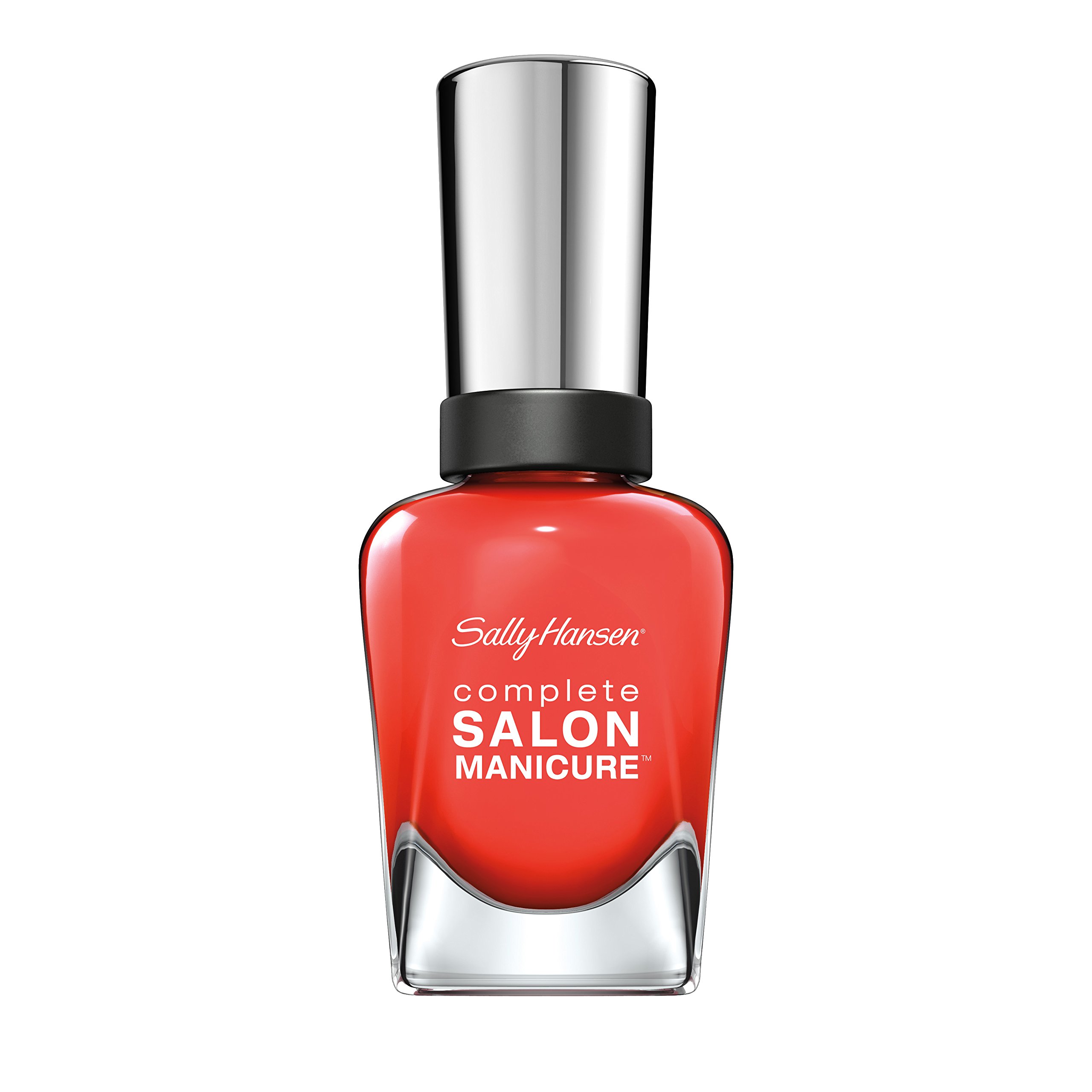 Sally Hansen Complete Salon Manicure™ - Kook A Mango, A Vibrant Orange-Red Nail Polish, 0.5 fl oz - 14.7 ml