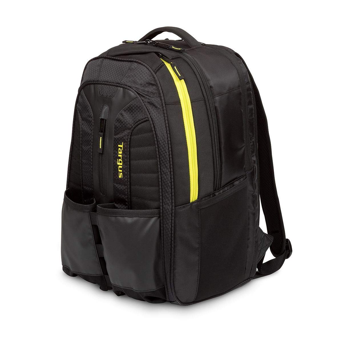 Targus Work + Play Rackets 15.6-Inch Laptop Backpack, Black/Yellow (TSB943EU)