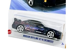 Hot Wheels Nissan Skyline GT-R (BCNR33) [Black], '70s VS. '90s 8/10, 144/250