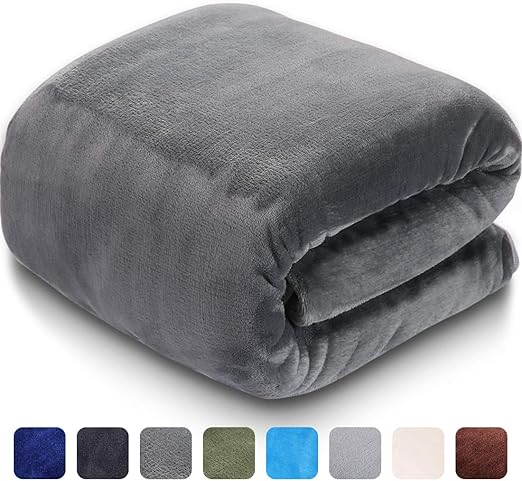 Amazon Com Leisure Town Fleece Blanket King Size Fuzzy Soft Plush