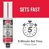 J-B Weld ClearWeld Quick Setting Epoxy 25 ml 4400 psi Bond view 2