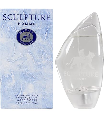 Amazon.com : Sculpture for Men by Nikos 3.4 oz Eau de Toilette