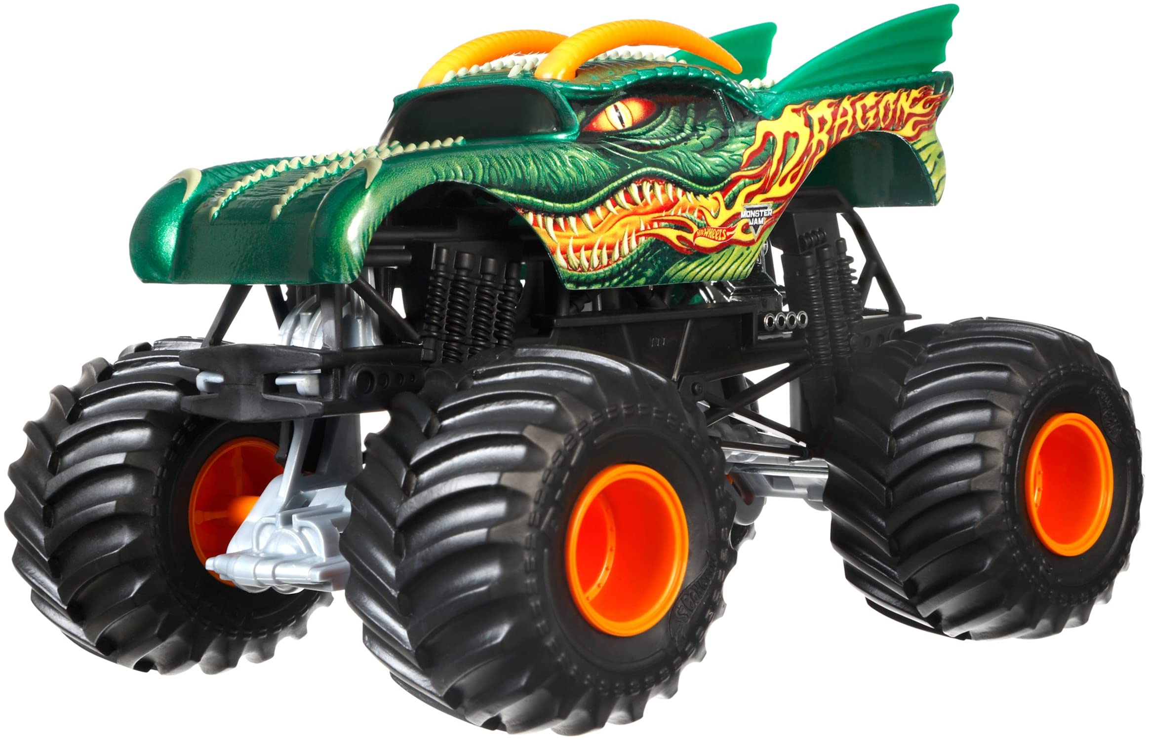 Hot Wheels Monster Jam 1:24 Scale Dragon Vehicle