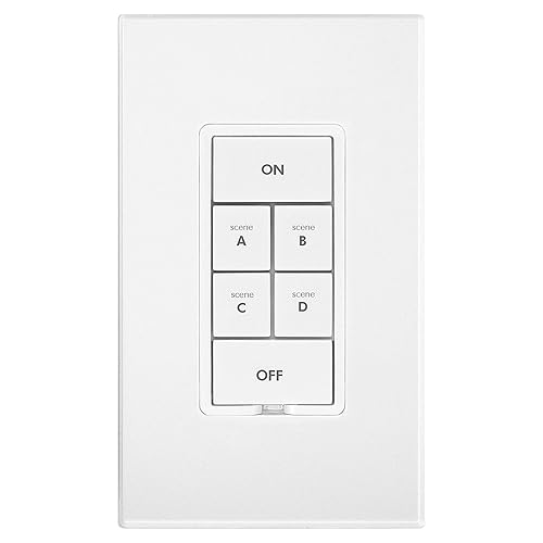 Insteon Smart On/Off 6-Button Keypad, KeypadLinc In-Wall