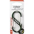 Nite Ize S-Biner Dual Carabiner Aluminum, Size #3, Olive
