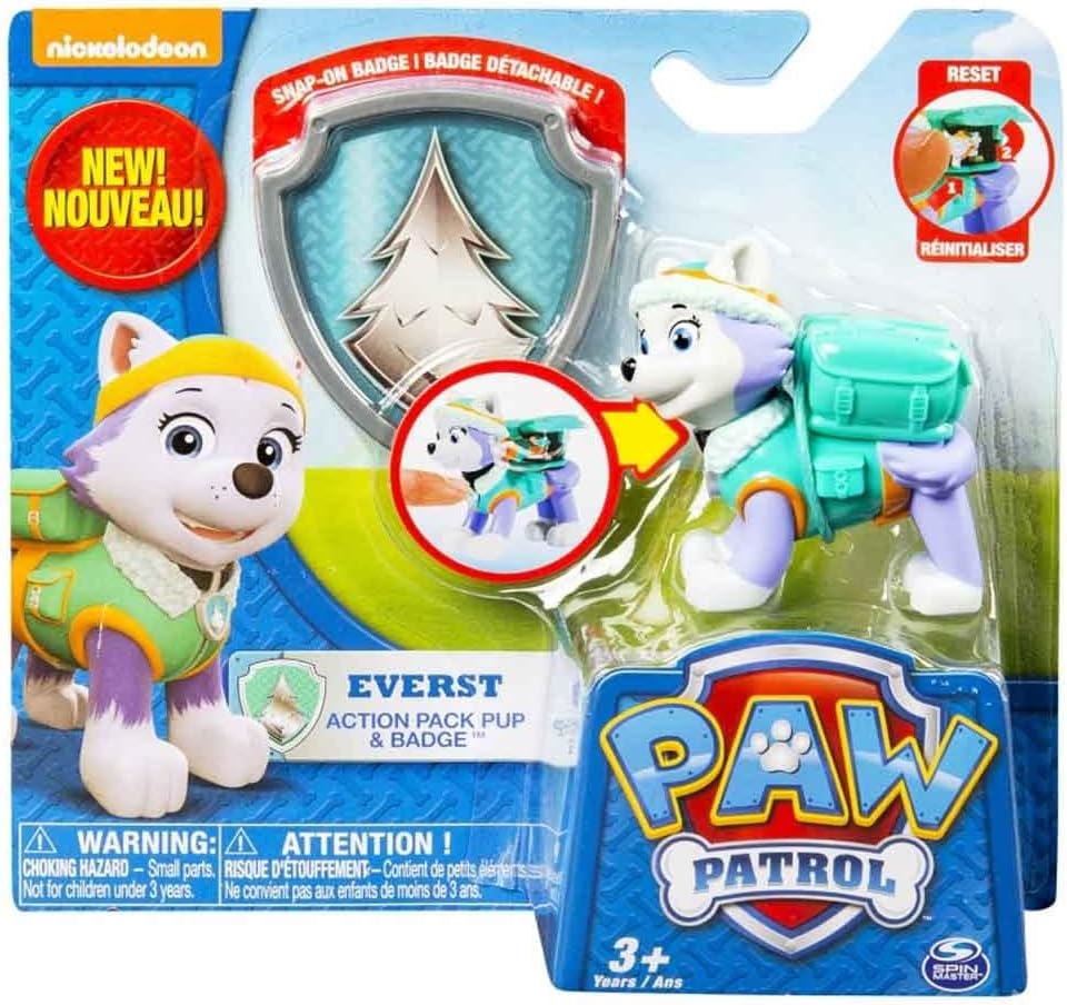 Patrulla Canina - Pack de acción Everest (Bizak 61926600): Amazon.es: Juguetes y juegos