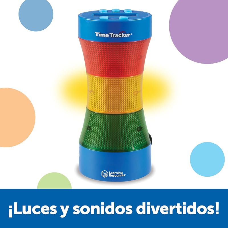 Temporizador Visual Infantil – Time Tracker 2.0 con Luces y Sonidos – Gestión de Rutinas y Tareas – 3+ Años – para Aula y Hogar