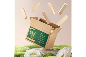 HuoYmut Kiln Dried Pine Mini Firewood 5" Lengths Small Low Smoke Barkless Wood，Solo Stove Accessories Tool Prefect for Solo Stove Mesa XL，Tabletop Fire Pits，Fireplaces，Campfires，Pizza Oven Wood