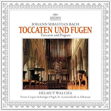 J・S・バッハ　 Toccata & Fuge LP Helmut Walcha - J.S. Bach: Toccata And Fugues - Amazon.com Music