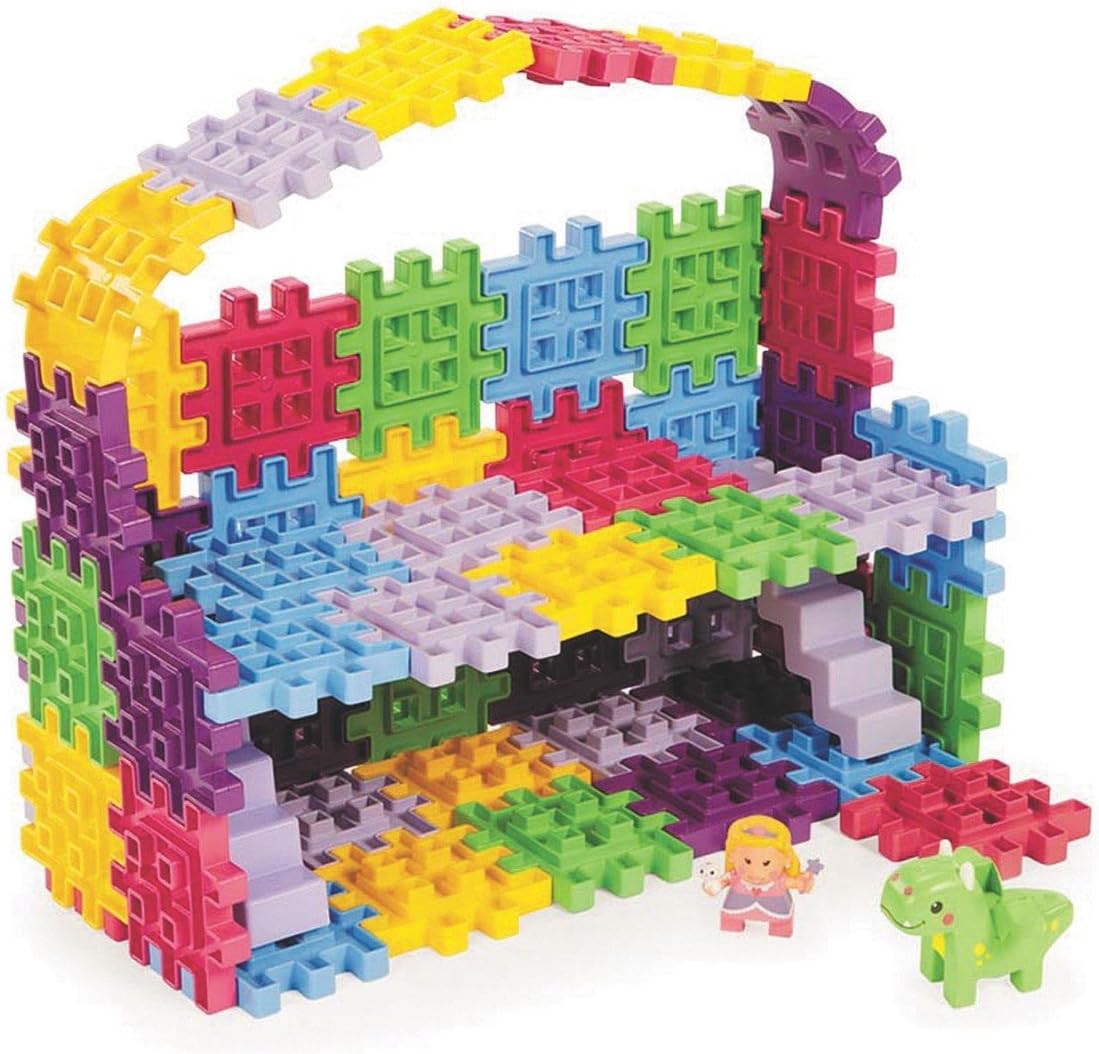 Amazon Com Little Tikes Waffle Blocks Castle Toys Games