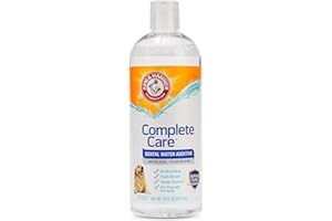 Arm & Hammer Complete Care Fresh Dental Water Additive for Dogs, 16 Fl Oz - Flavorless Mouth Wash, Rinse, Pet Water Additive 