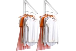 InstaHANGER - Wall Mounted Drying Rack - The Original Collapsible Clothes Drying Rack and Storage