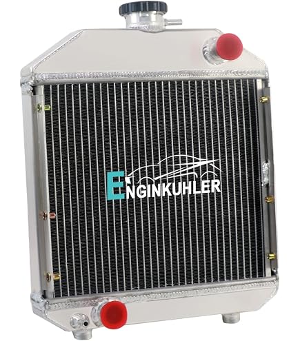 Yanmar Generator Radiator CH12622 Replacement 2-Row Aluminum Radiator For John Deere 850/950 ...