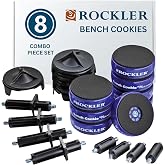 Rockler Bench Cookies Work Gripper Master Kit with Risers &amp; Cones | Bench Cookies &ndash; Secure Workpiece Support &ndash; Work Gripper Kit &ndash; Risers &amp; Cones &ndash; Complete Set