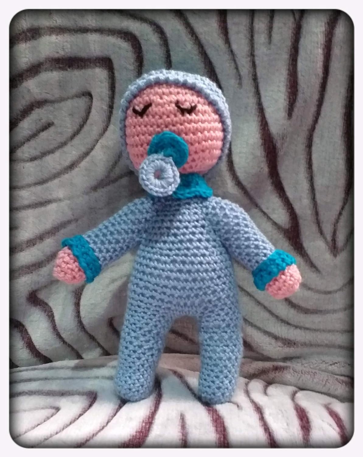 bebe dormilon a crochet