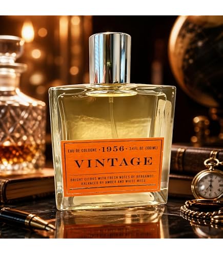 Amazon.com: Tru Fragrance 1956 Vintage Eau De Cologne 3.4 Fl Oz