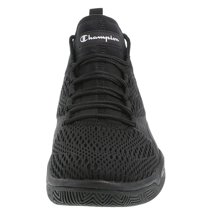 champion basketball shoes black