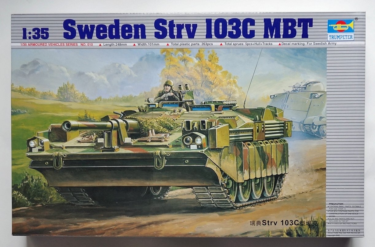 Trumpeter 1:35 - Swedish Strv.103C MBT