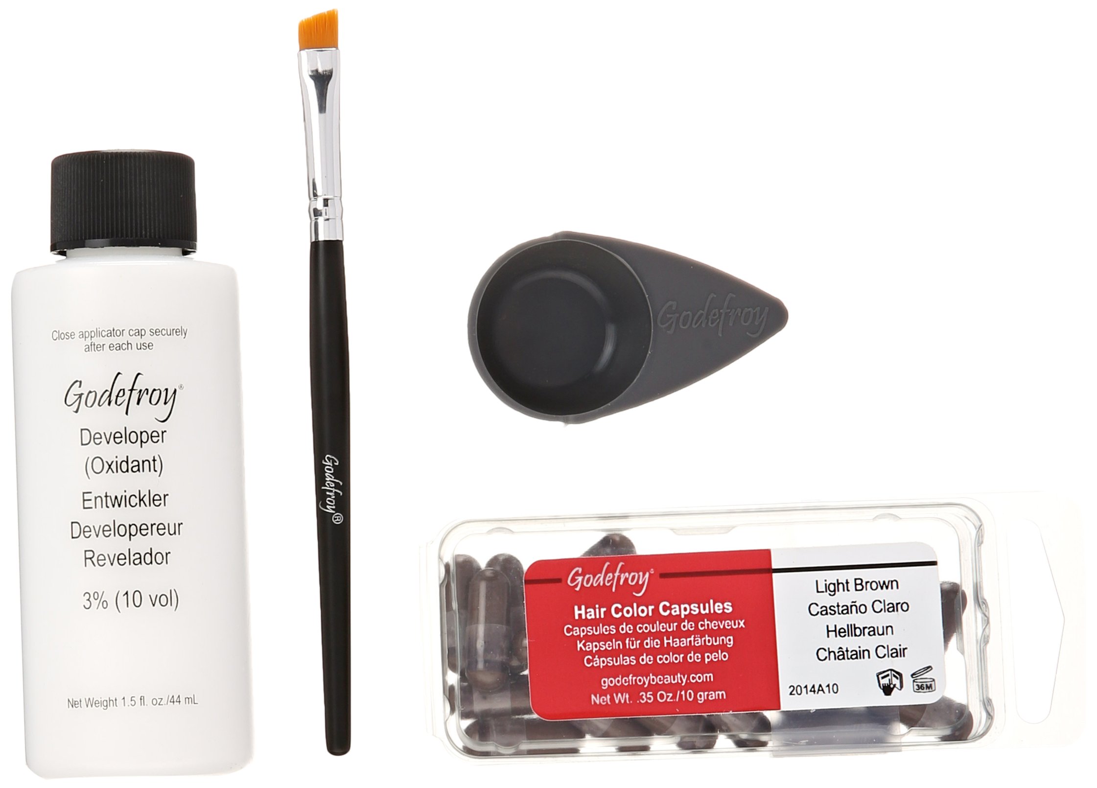 Godefroy Professional Tint Kit, Light Brown, 20 Count Buy Online in