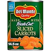Del Monte Fresh Cut Sliced Carrots 14.5 oz. Can, Canned Vegetables