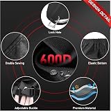 Zettum 600D PU Coating Bike Cover for 1 Bike Outdoor Waterproof Heavy Duty view 5
