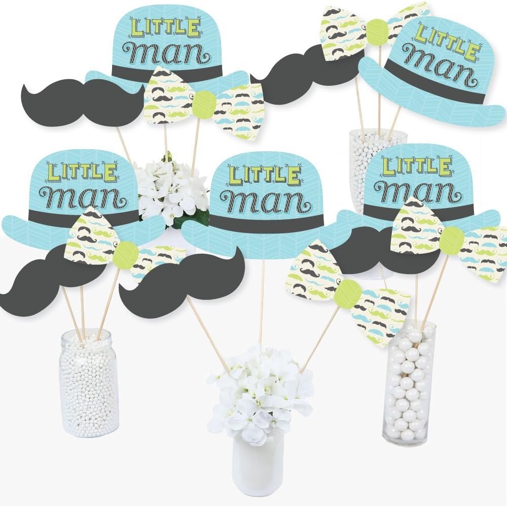 Amazoncom Dashing Little Man Mustache Party Baby Shower Or Birthday Party Centerpiece Sticks Table Toppers Set Of 15 Toys Games Amazoncom Dashing Little Man Mustache Party Baby Shower Or Birthday Party Centerpiece Sticks Table Toppers Set Of 15 Toys Games